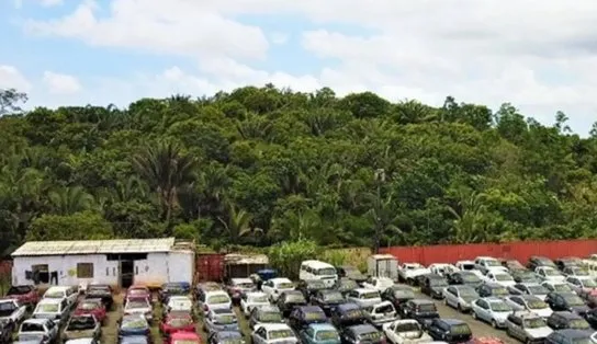 Leilão com mais de 300 veículos realizado pela PRF tem lances abertos; veja tema 