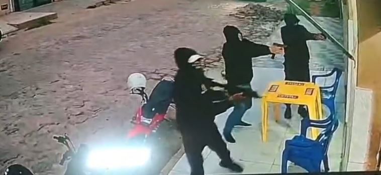 Ataque a tiros em bar de Xique-Xique deixa mortos e feridos. Foto: Reprodução