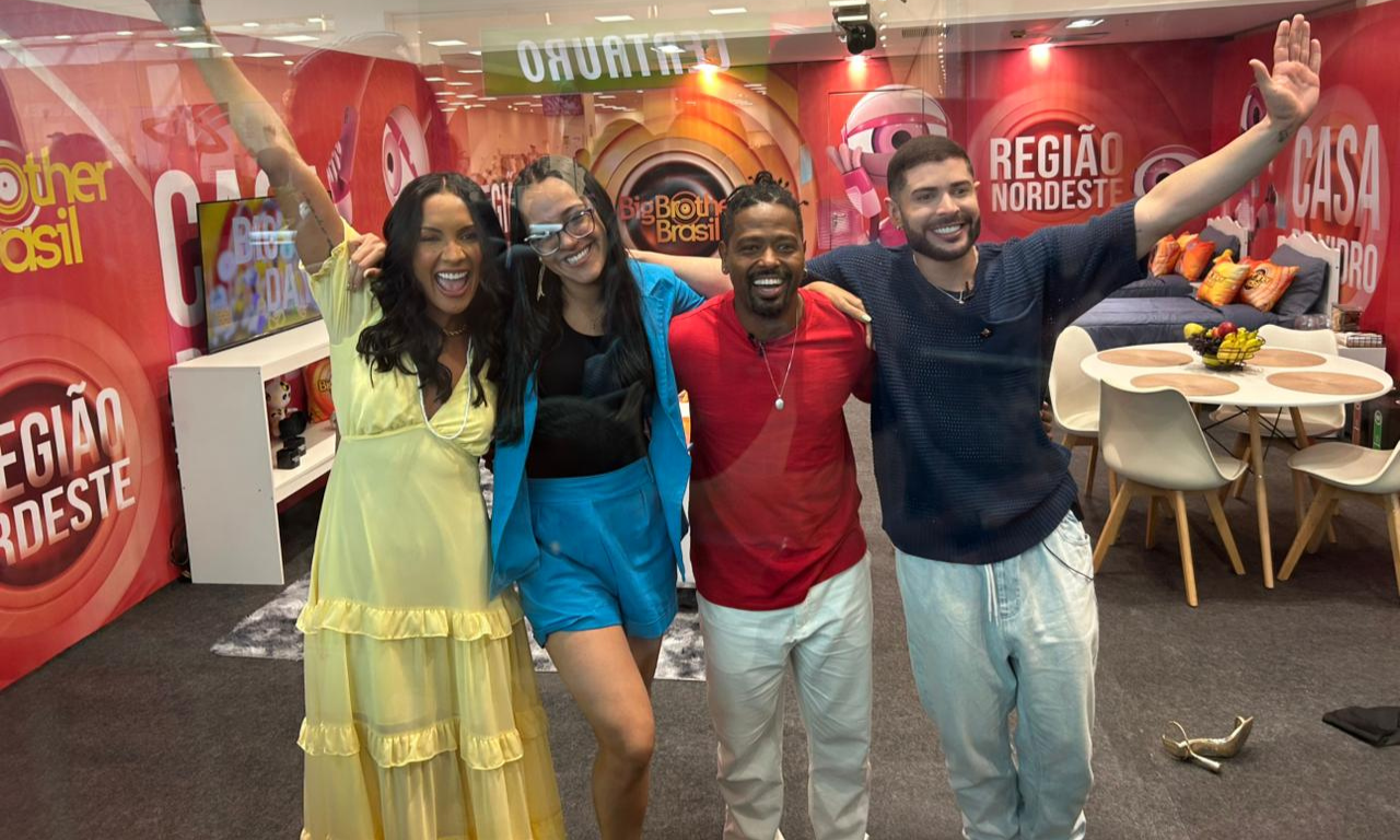 BBB 26 revela candidatos do Nordeste na Casa de Vidro em Salvador.Foto: Laraelen - Aratu On