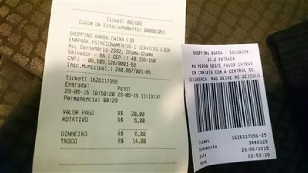 Cliente acusa shopping de cobrar por estacionamento após permanecer 29 minutos no local