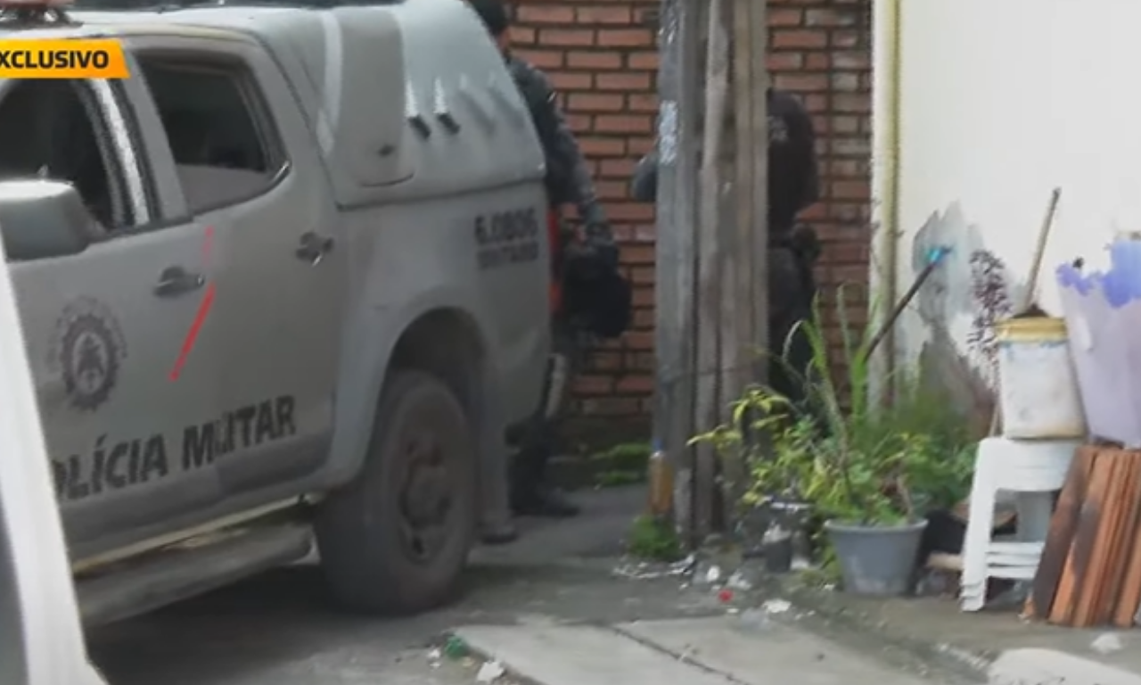 Confronto entre PM e traficantes deixa dois mortos na Federação.Foto: TV Aratu