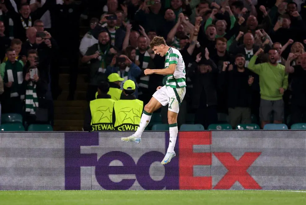 Celtic goleia Slovan Bratislava e assume vice-liderança provisória da Champions League