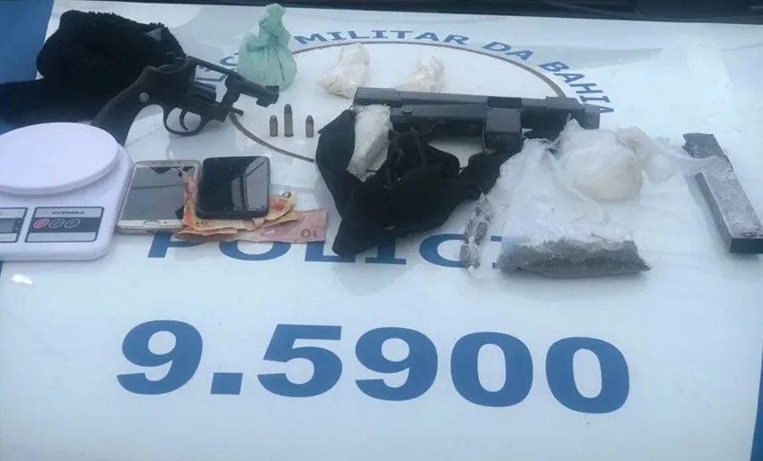 Traficantes morrem durante confronto com a Polícia em Camaçari; armas e drogas foram apreendidas