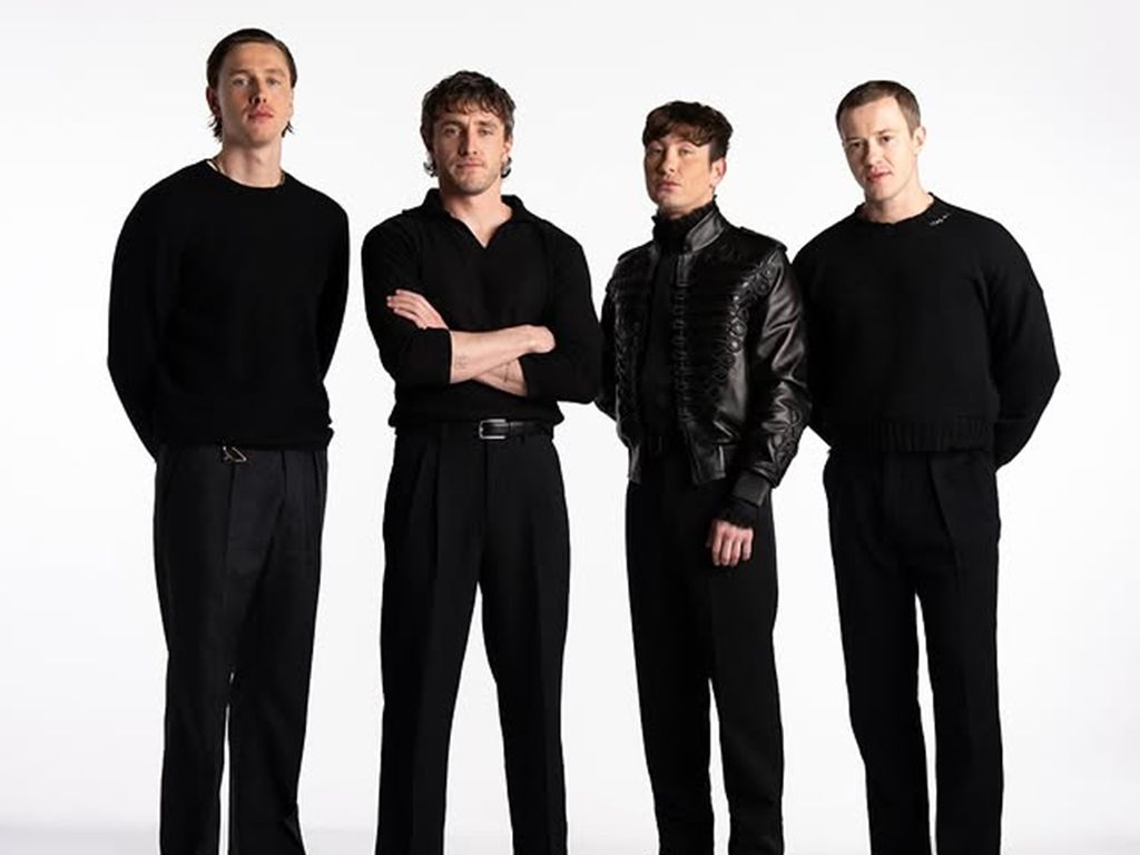 Serão quatro filmes, um sob a perspectiva de cada Beatle, com estreia prevista para 2028. Foto: Divulgação/Sony