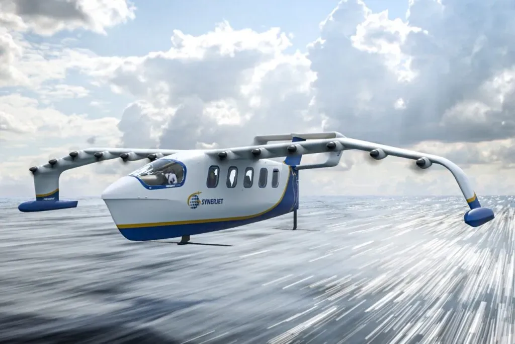 Imagem de barco voador 