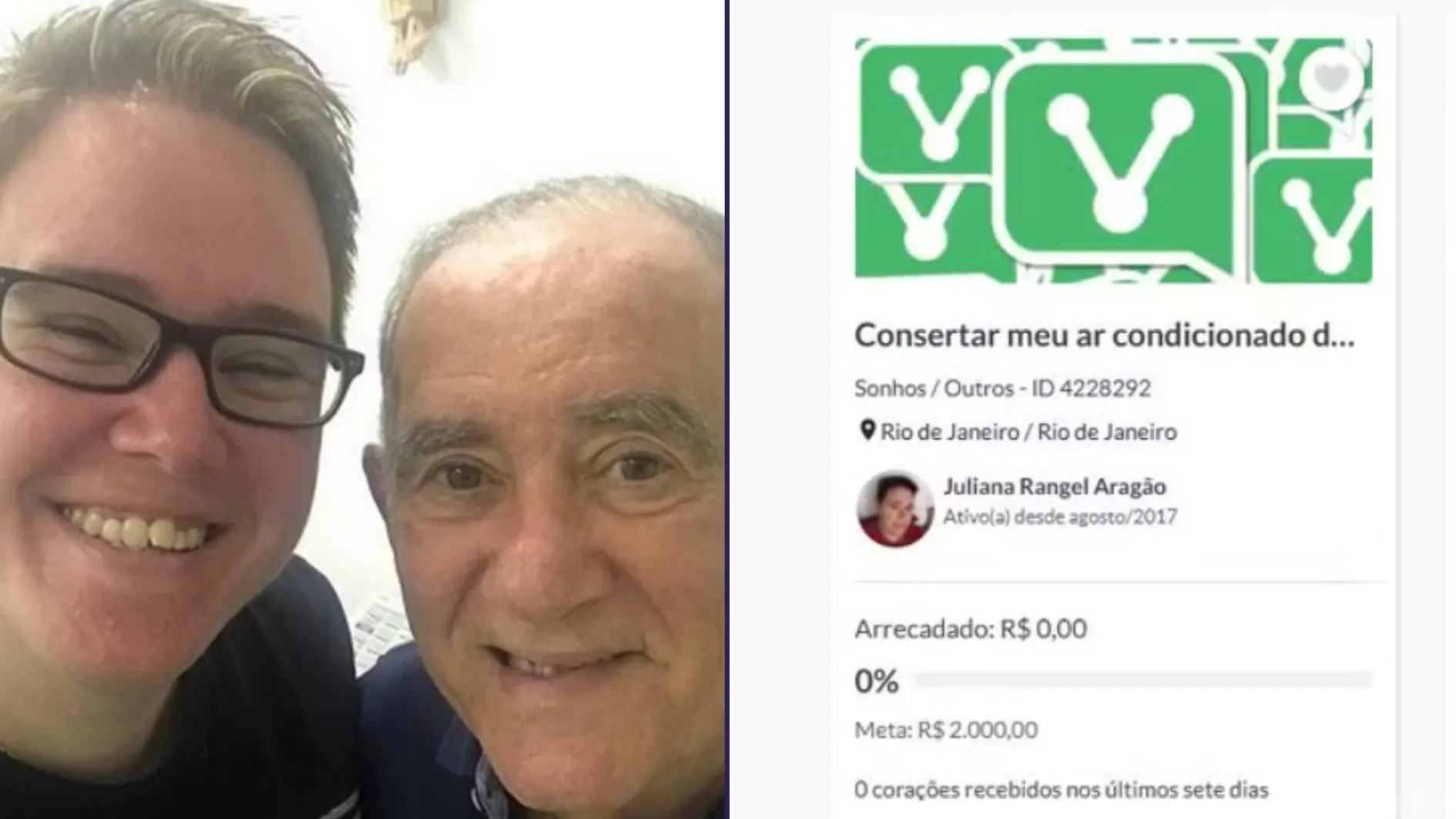 Filha de Didi dirige Uber e vive com apoio de vaquinhas online