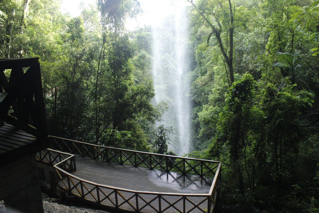 Gruta Nossa Senhora De Fátima em Doutor Pedrinho (SC). Foto: Divulgação / Turismo Doutor Pedrinho