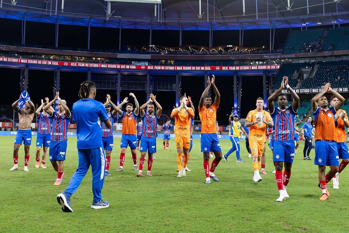 Histórico! Bahia bate recorde de jogos mantido há mais de 30 anos. Foto: Rafael Rodrigues/EC Bahia