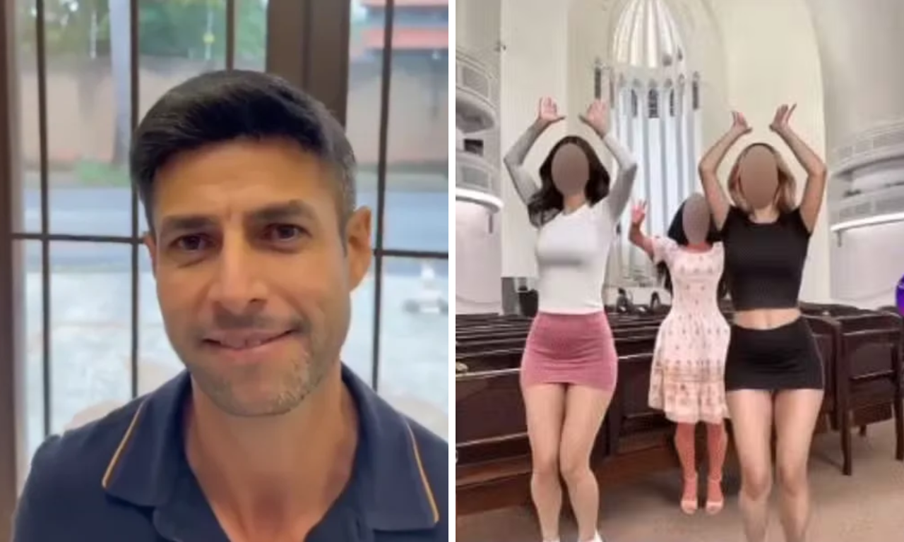 Influenciador &eacute; investigado por usar IA para sexualizar jovens evang&eacute;licas.Foto: Redes sociais