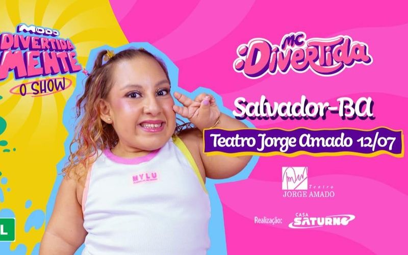 A MC Divertida apresenta o espet&aacute;culo Modo Divertidamente com m&uacute;sica, dan&ccedil;a e divers&atilde;o para toda a fam&iacute;lia/Foto: Divulga&ccedil;&atilde;o&nbsp;