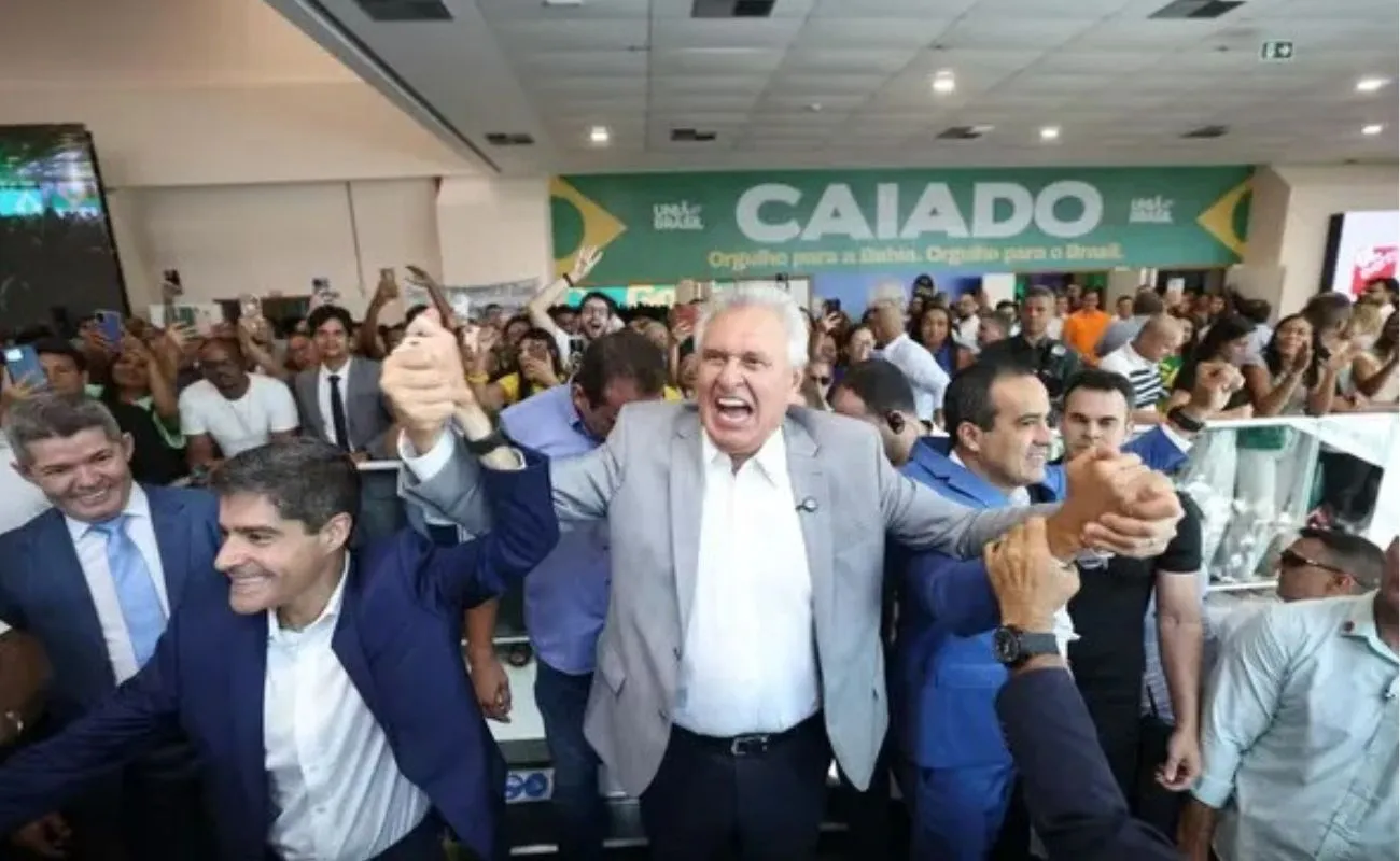 Caiado reafirma sua candidatura mesmo se não tiver apoio do União Brasil