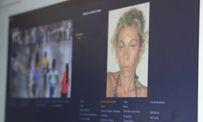 Mulher é presa em flagrante acusada de furtos; reconhecimento facial foi utilizado