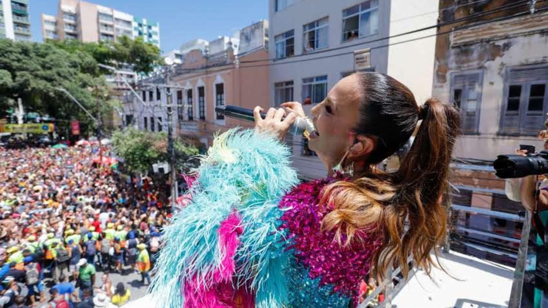Pipoca de Ivete Sangalo no Campo Grande. Foto: Alfredo Filho/Secom