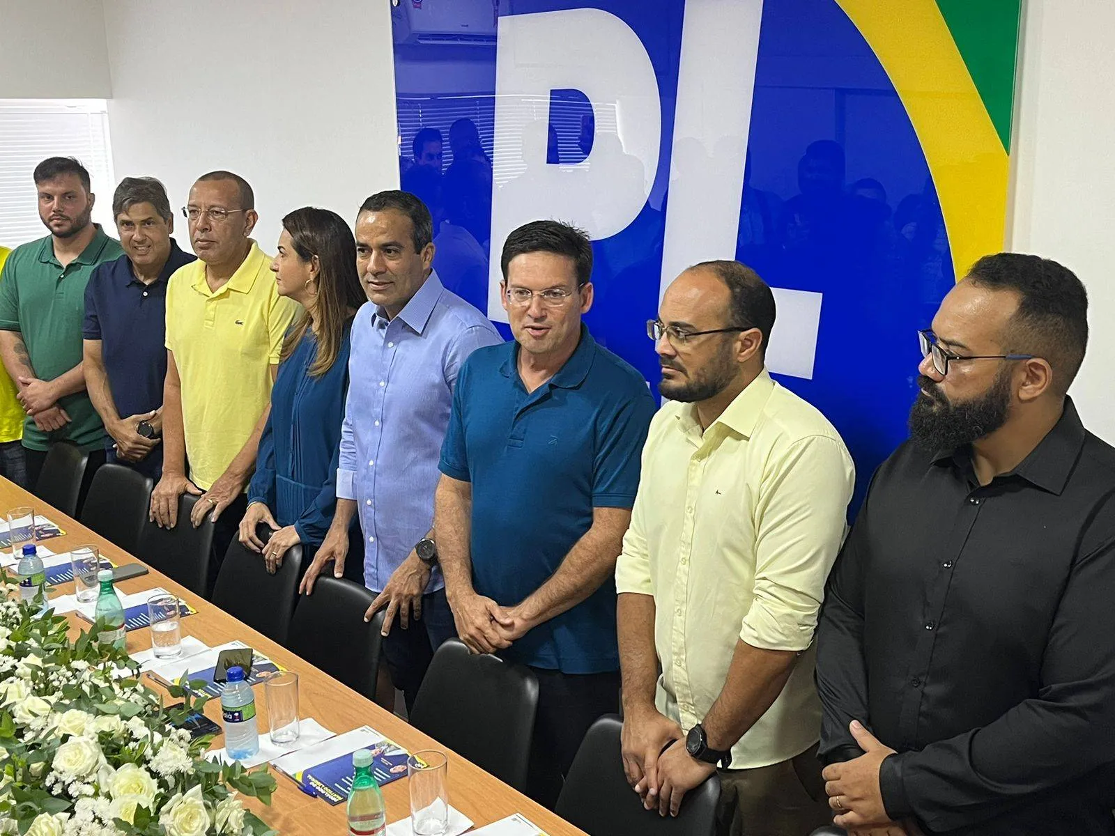 Executiva do PL oficializa apoio à reeleição de Bruno, que diz: 'Temos muitos pensamentos que nos unem'
