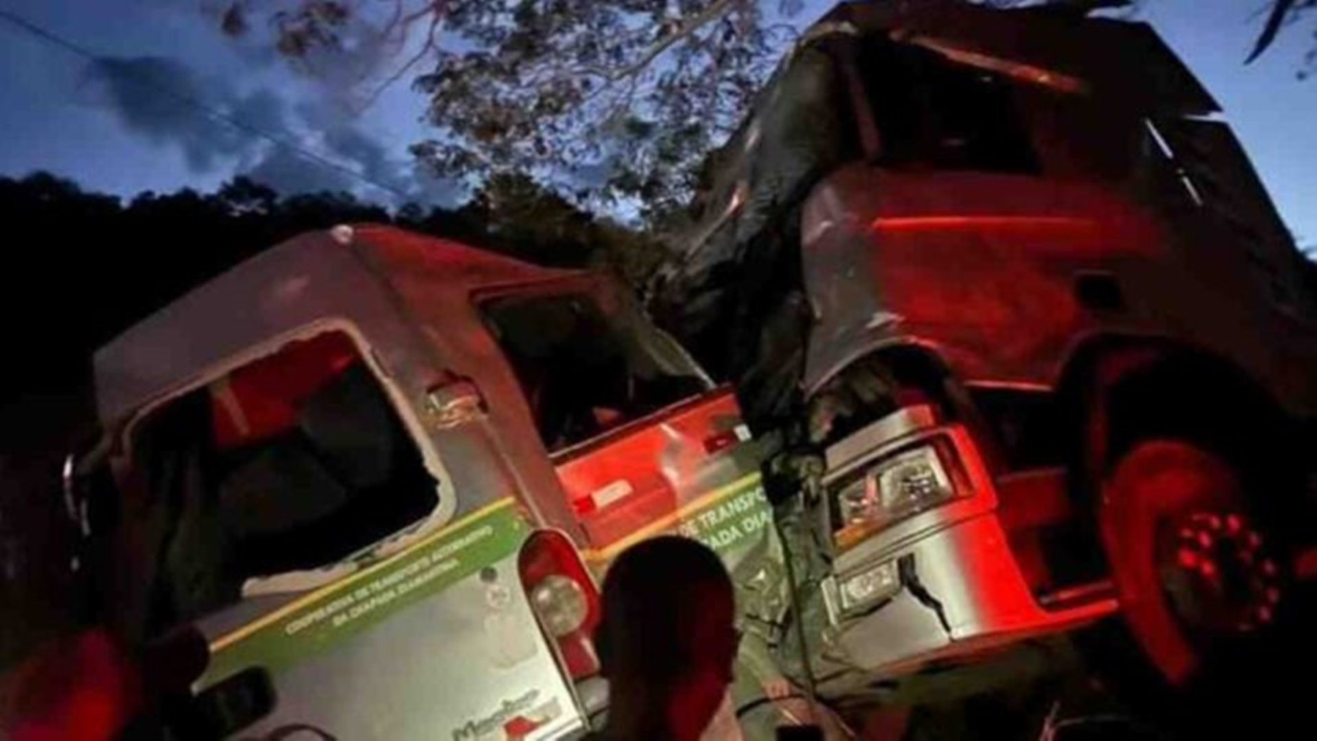 Acidente deixou 11 mortos dos 14 envolvidos na batida. Foto: Reprodução| Redes Sociais