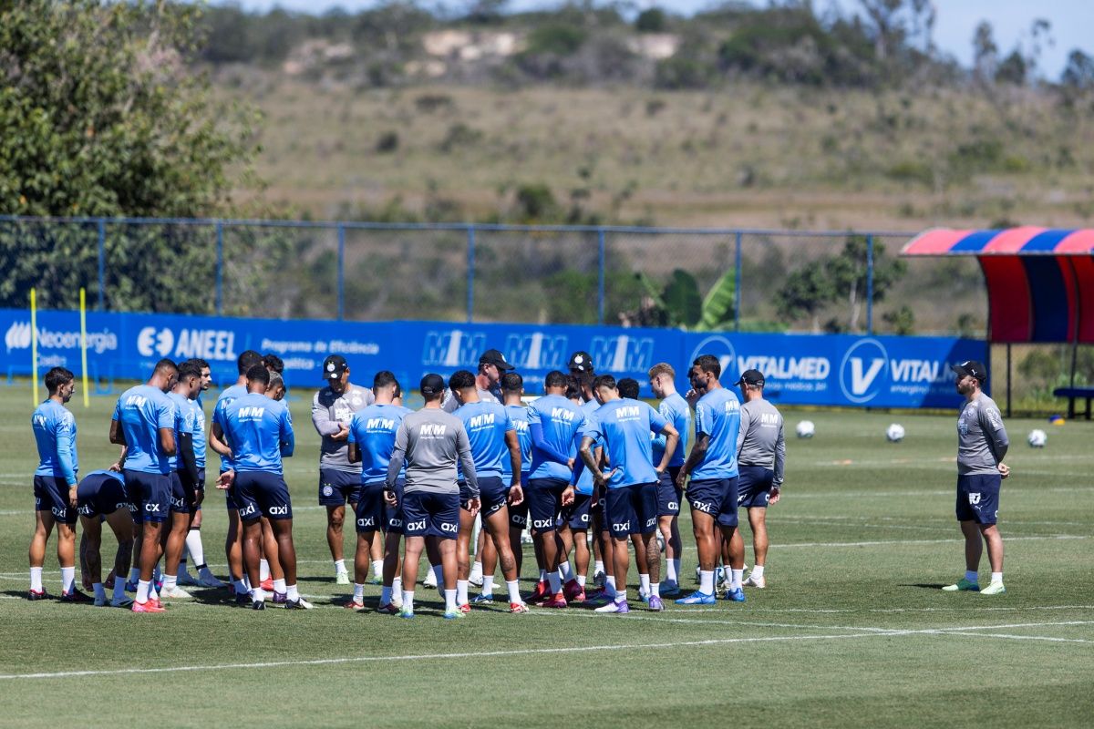 O Bahia fez seu último treino nesta terça-feira. Foto: Rafael Rodrigues/EC Bahia
