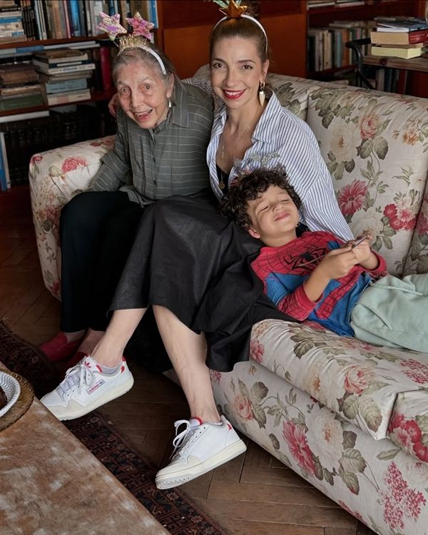 Marina, Alessandra e o neto | Foto: reprodução/Instagram