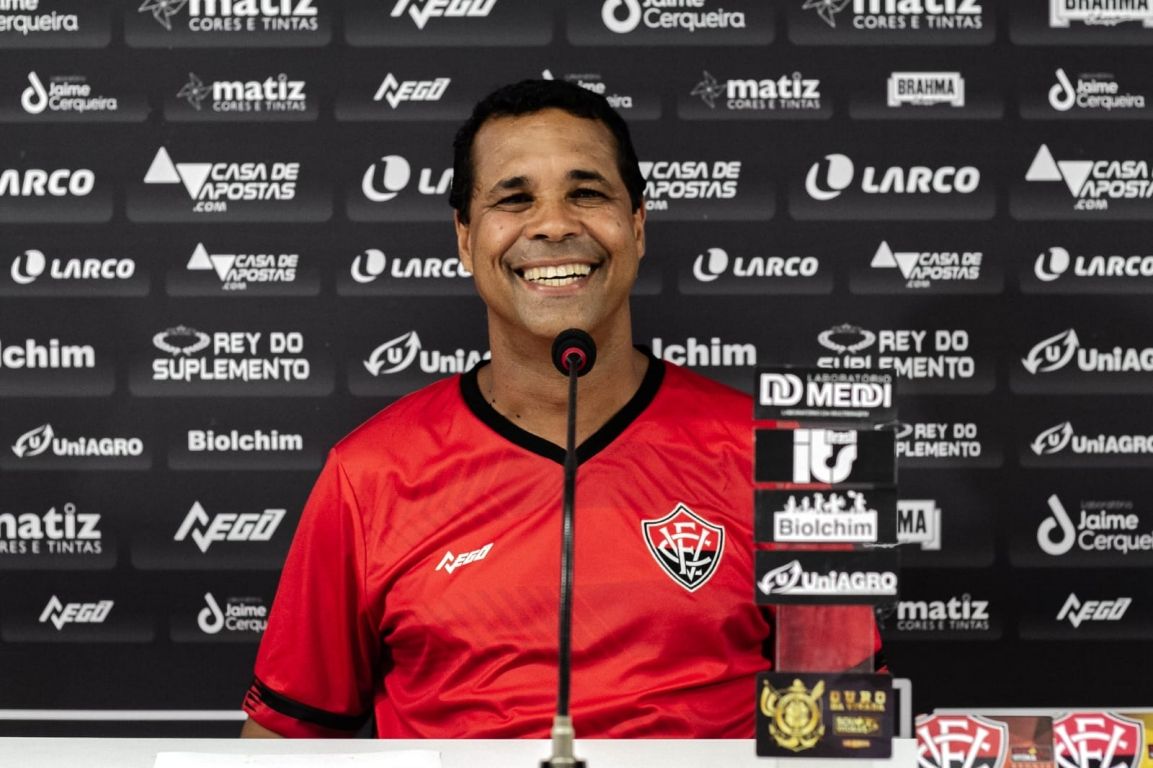 Rodrigo Chagas, de 53 anos, chega ao time Sub-20 do Vitória para substitir Laelson Lopes. Foto:  Letícia Martins/EC Vitória