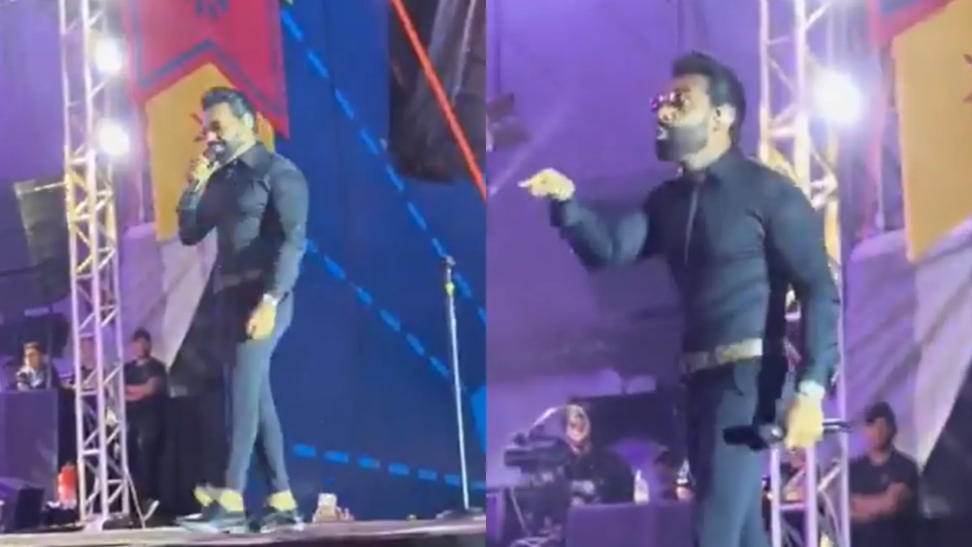 Pablo xinga fã durante show em Pernambuco. Foto: Redes Sociais 