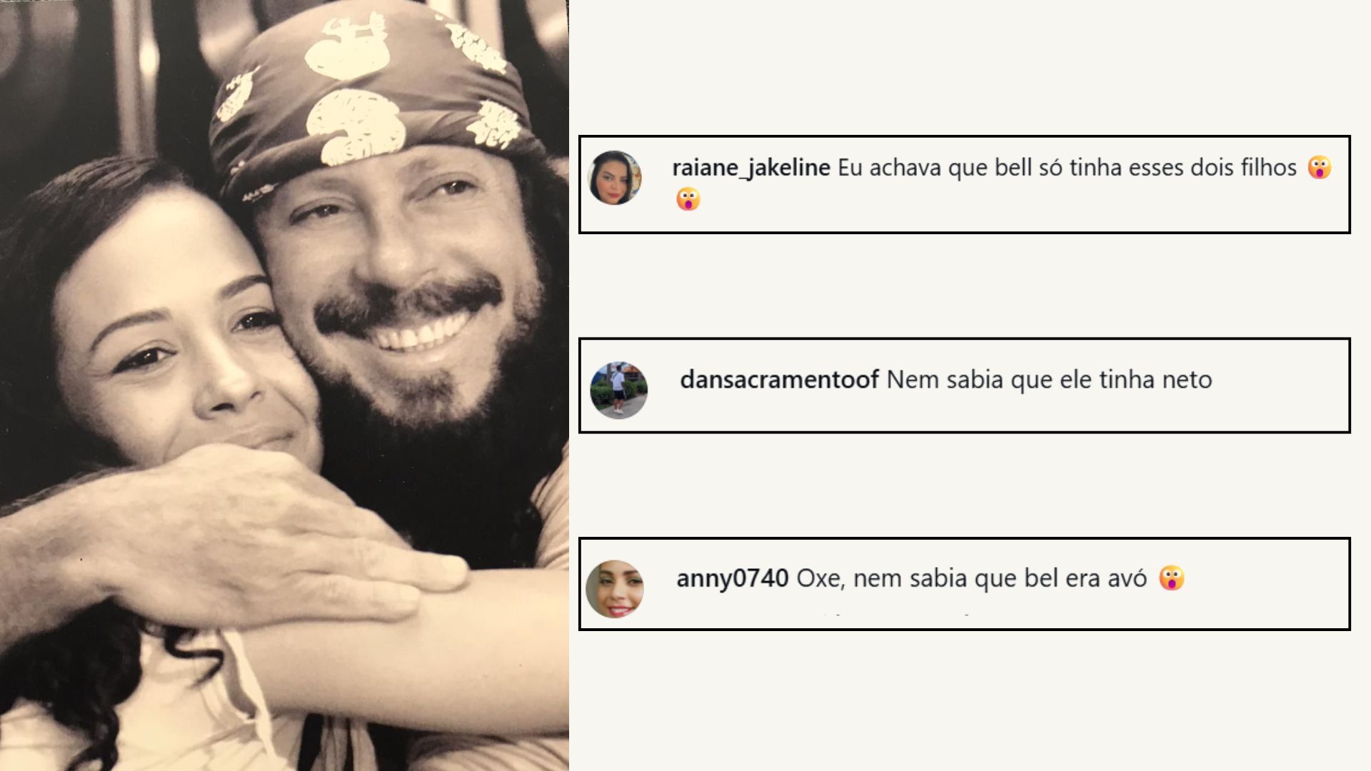 Bell Marques reconheceu paternidade da filha mais velha em 2003