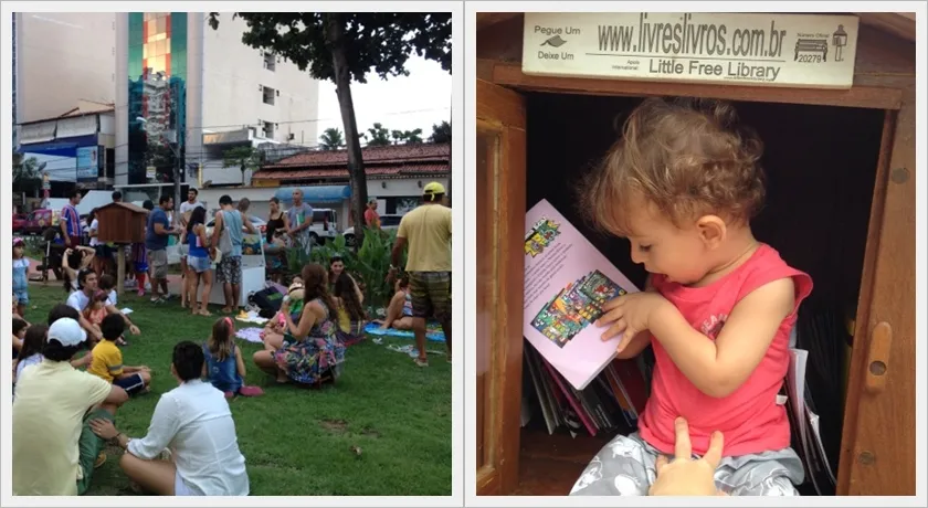 Primeira unidade do projeto Livres Livros é inaugurada em praça de Salvador