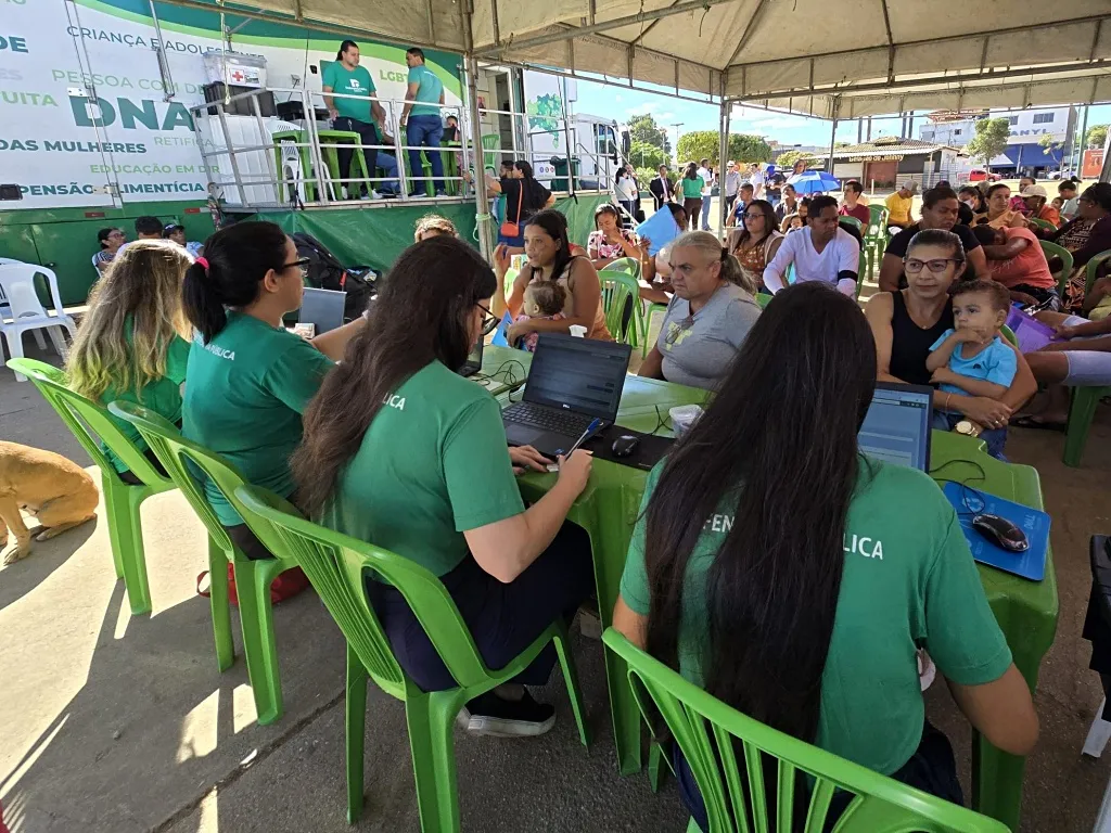 Defensoria promove mutirão de serviços no quilombo Pitanga dos Palmares