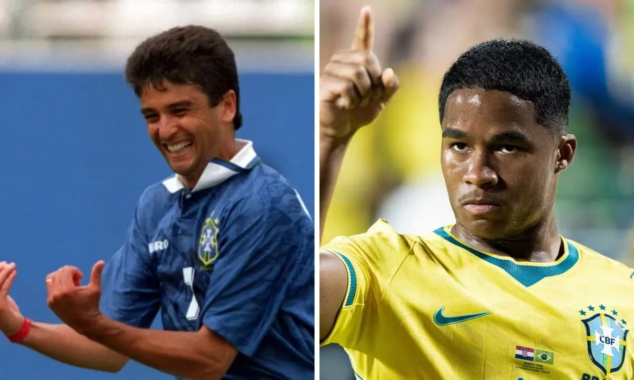 Embala Bebê: Bebeto torce para Endrick repetir comemoração histórica na Copa