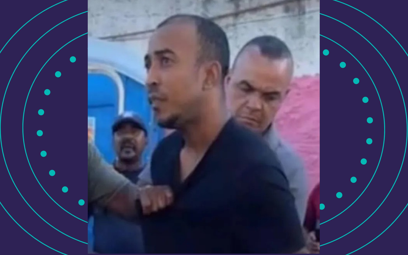 O suspeito estava na frente da casa da v&iacute;tima, no Jardim das Margaridas, e, segundo informa&ccedil;&otilde;es da fam&iacute;lia, era vizinho da jovem/Foto: Redes Sociais&nbsp;