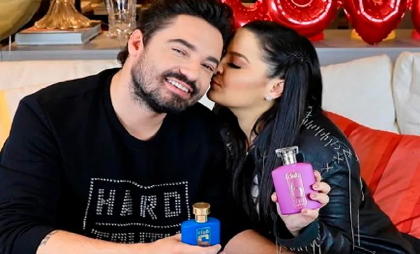 Fernando Zor se declara para Maiara em publicação no Instagram: "muito feliz ao seu lado"