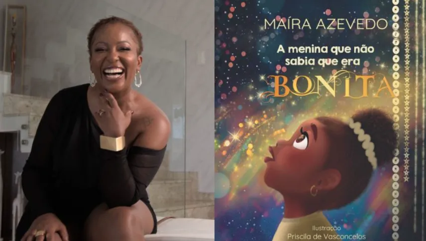 'Tia Má' faz leitura de novo livro Infantil em escola municipal 