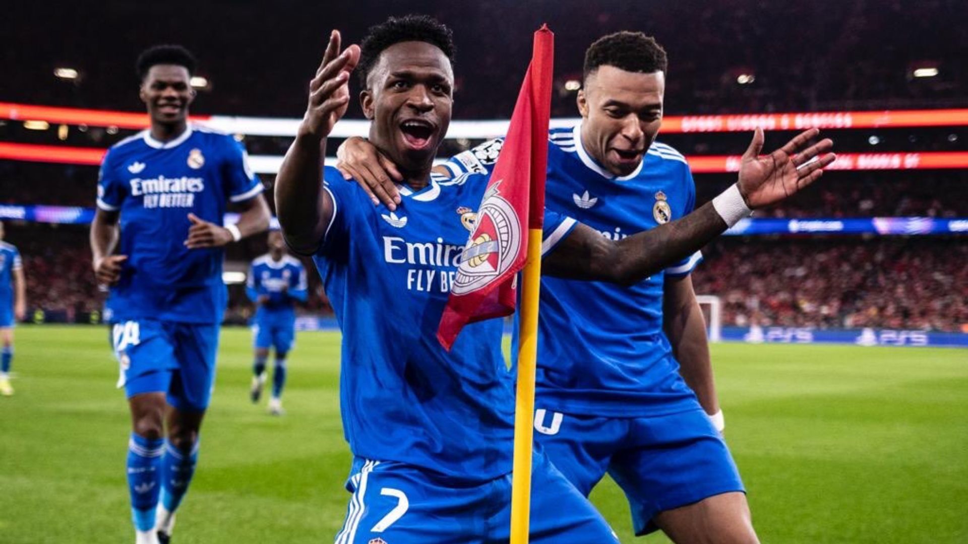 Vini Jr e Mbappé são parceiros de time | Foto: reprodução/Instagram