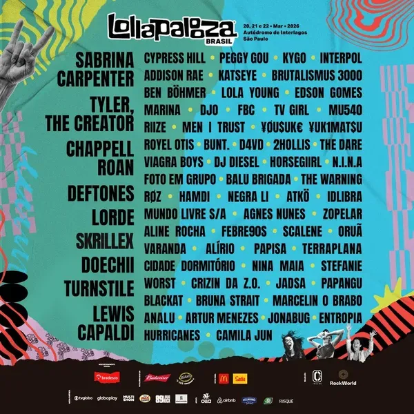 As entradas para a edição de 2026 estão disponíveis no site da Ticketmaster. | Foto: Redes Sociais