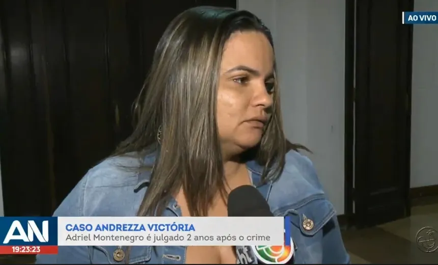 Caso Andreza Victória: mãe de adolescente morta diz estar 'enojada' em júri popular; assista