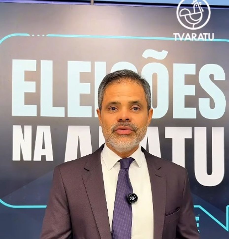 Jornalista Pablo Reis media as sabatinas da TV Aratu. Foto: Reprodu&ccedil;&atilde;o | Instagram