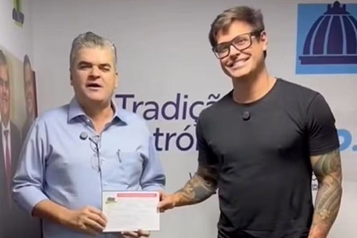 Ap&oacute;s repercuss&atilde;o, MDB cancela filia&ccedil;&atilde;o de Dado Dolabella; ator assume decis&atilde;o. Foto: Reprodu&ccedil;&atilde;o