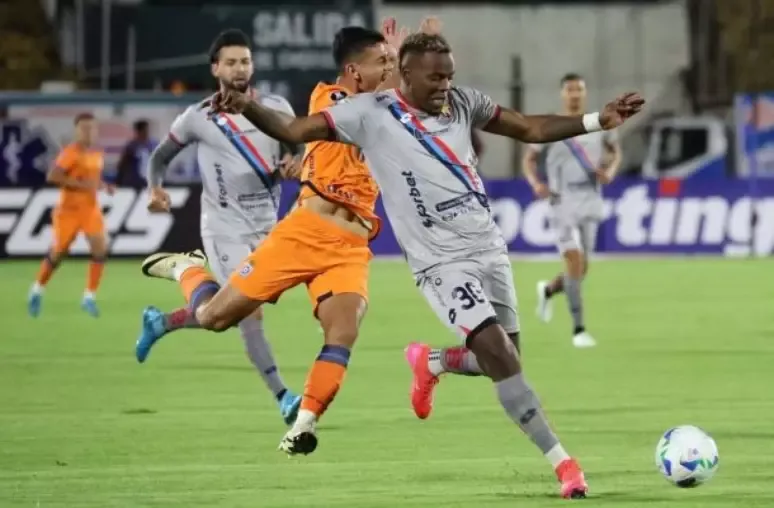  El Nacional X Blooming pela Copa Libertadores. Foto: Divulgação/Conmebol