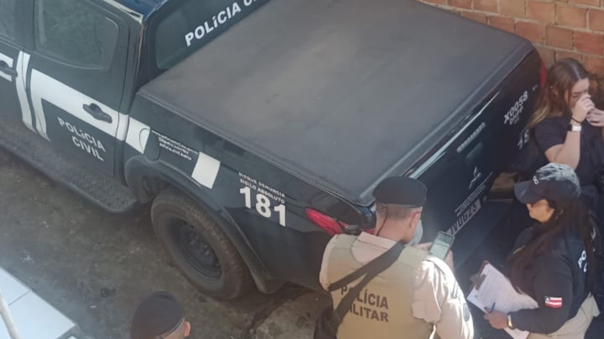 Corpo encontrado em Castelo Branco. Foto: Leitor Aratu On