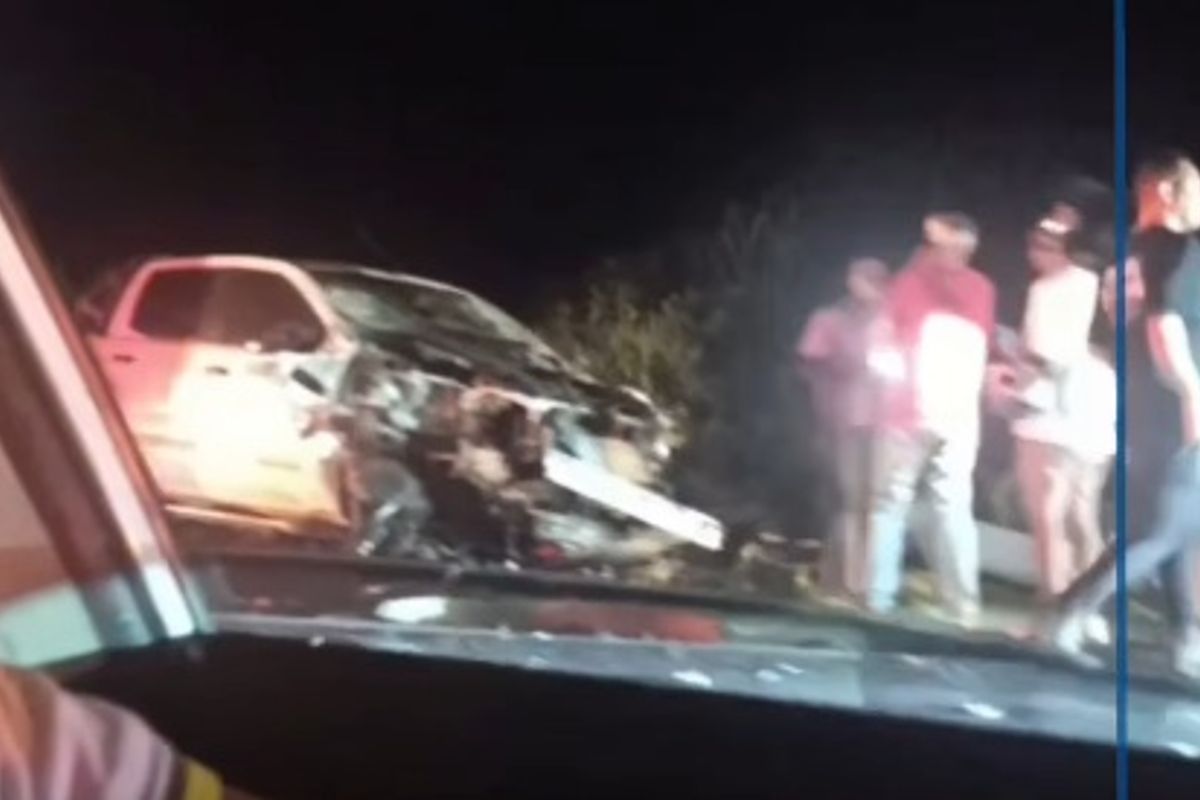 Acidente em Irec&ecirc; deixa tr&ecirc;s mortos. Foto: Reprodu&ccedil;&atilde;o