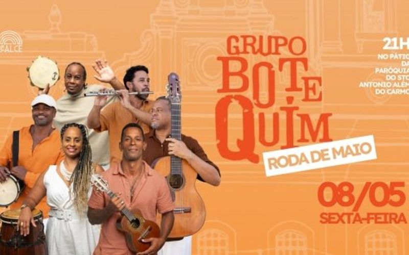 O tradicional grupo valoriza o samba de raiz e compositores baianos em uma roda aut&ecirc;ntica no Santo Ant&ocirc;nio Al&eacute;m do Carmo/Foto: Divulga&ccedil;&atilde;o&nbsp;