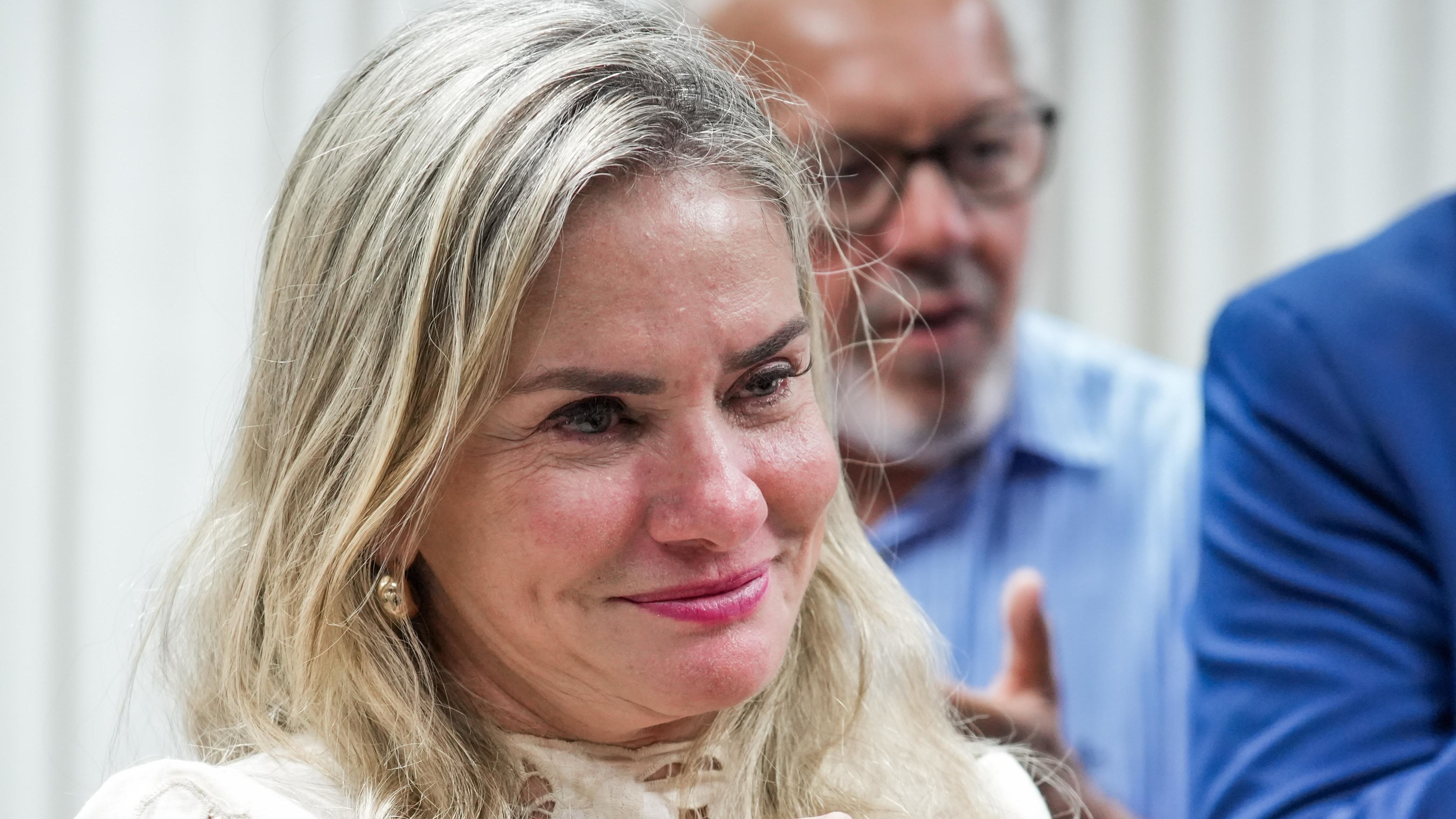 Ivana Bastos se emocionou com homenagem | Foto: João Valadares/AL-BA