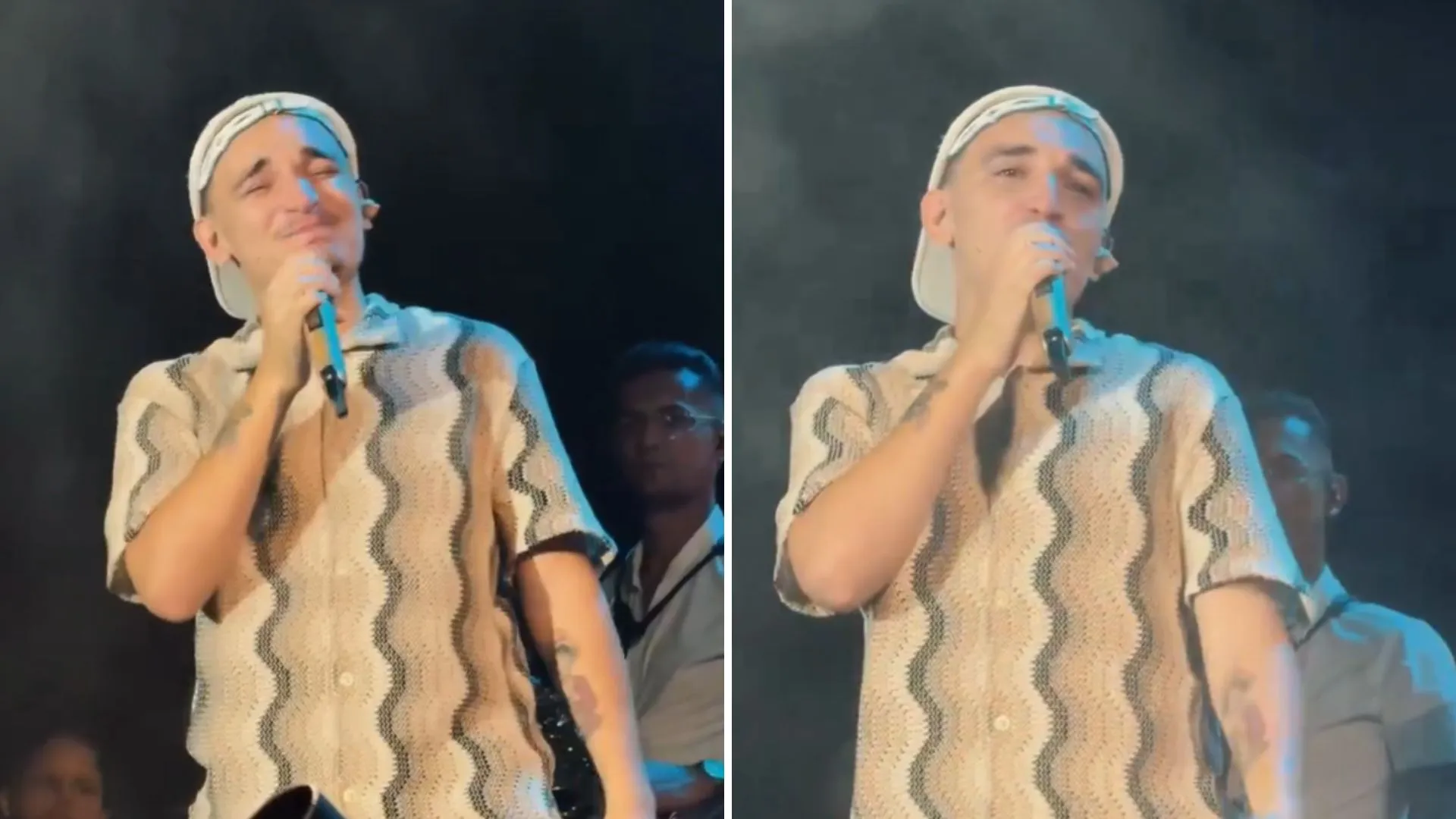João Gomes durante show em Petrolina. Foto: Redes sociais