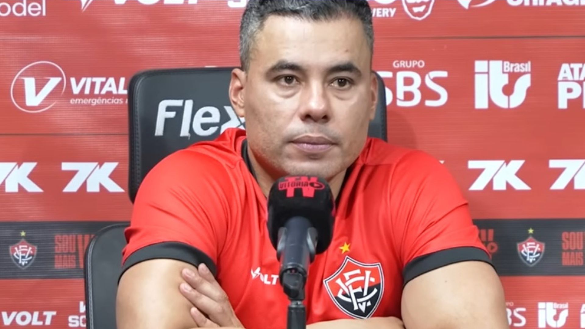 Juiz foi determinante na derrota do Vitória, diz Ventura. Foto: Reprodução