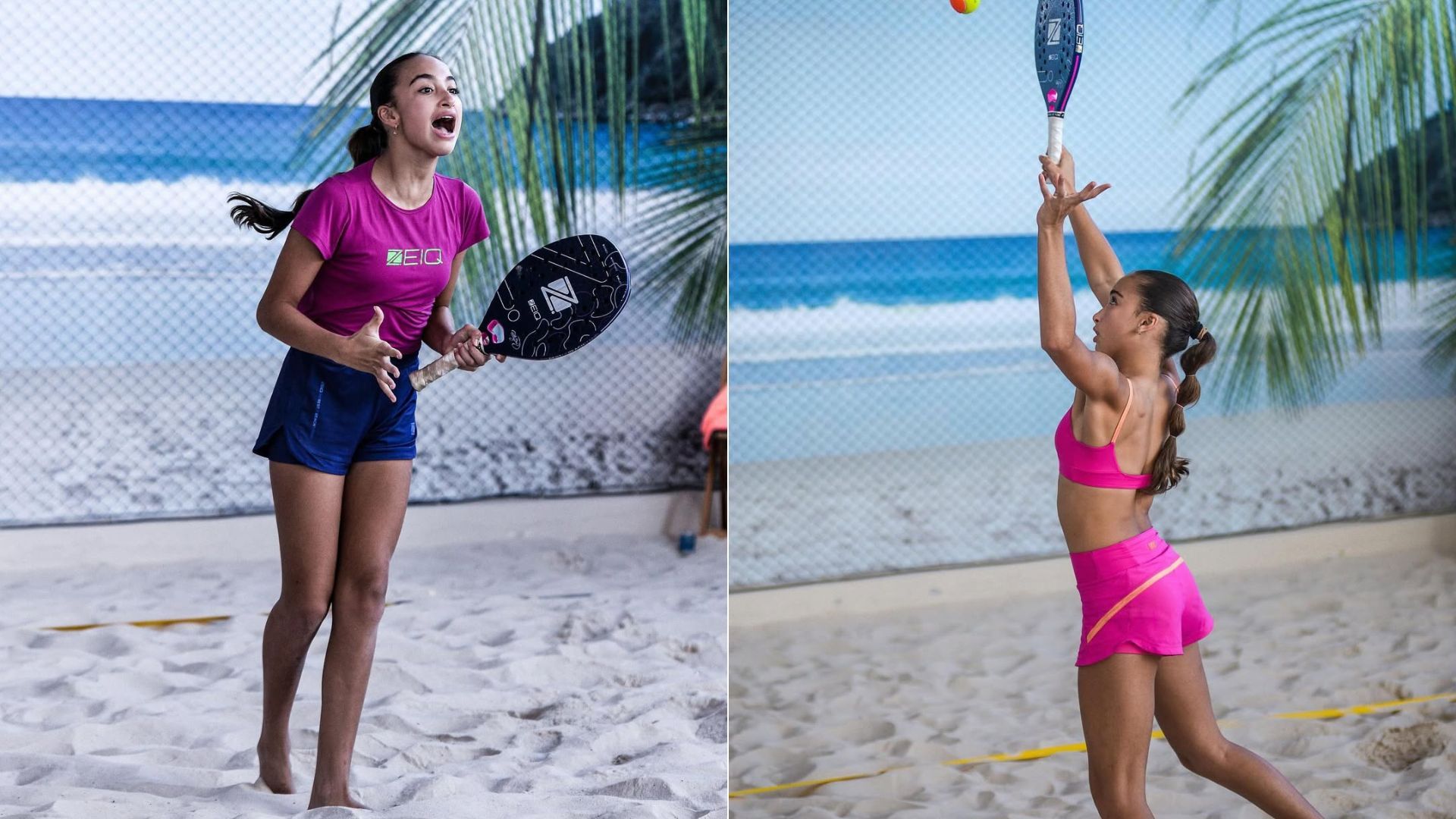 Isabella Carvalho, atleta baiana de Beach Tennis | Fotos: reprodução/Instagram