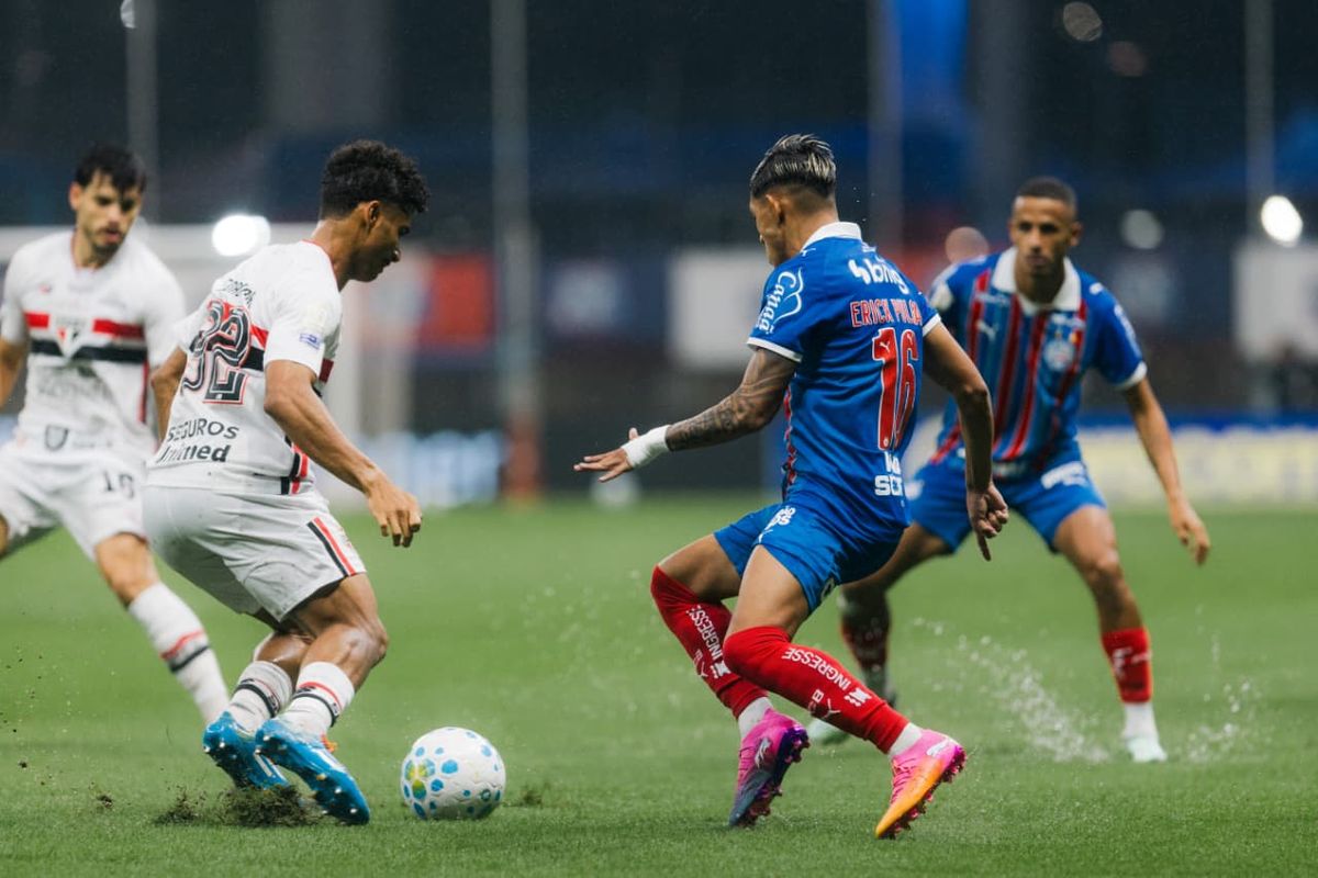 Bahia e S&atilde;o Paulo jogaram pela 33&ordf; rodada do Brasileir&atilde;o. Foto: Let&iacute;cia Martins