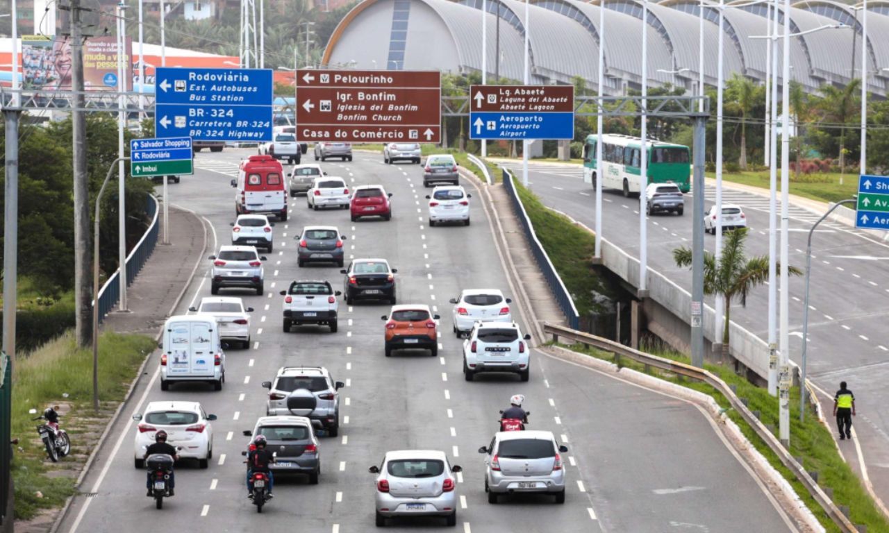 Tr&acirc;nsito de Salvador. Foto: Divulga&ccedil;&atilde;o