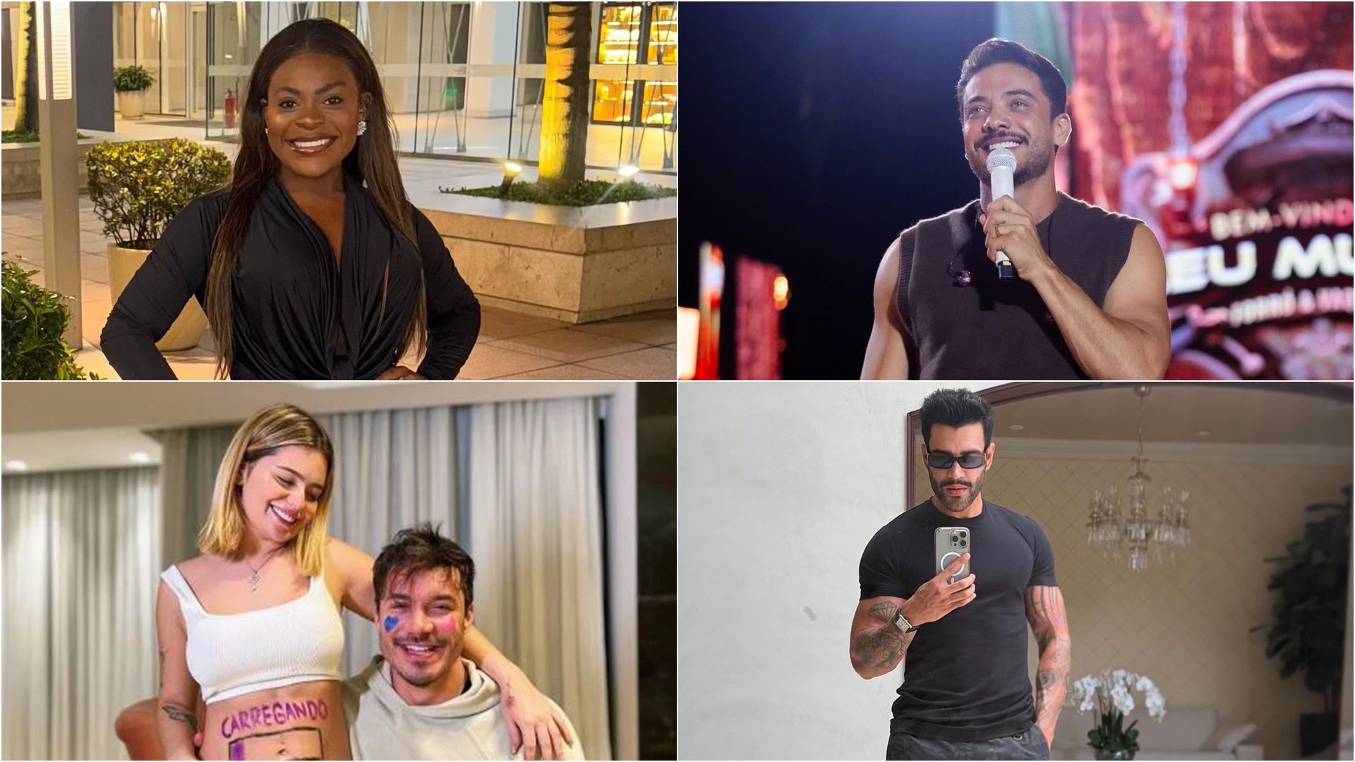 Confira possíveis nomes da CPI das Bets. Foto: Redes Sociais / @jojotodynho / @wesleysafadao / @gusttavolima / @viihtube