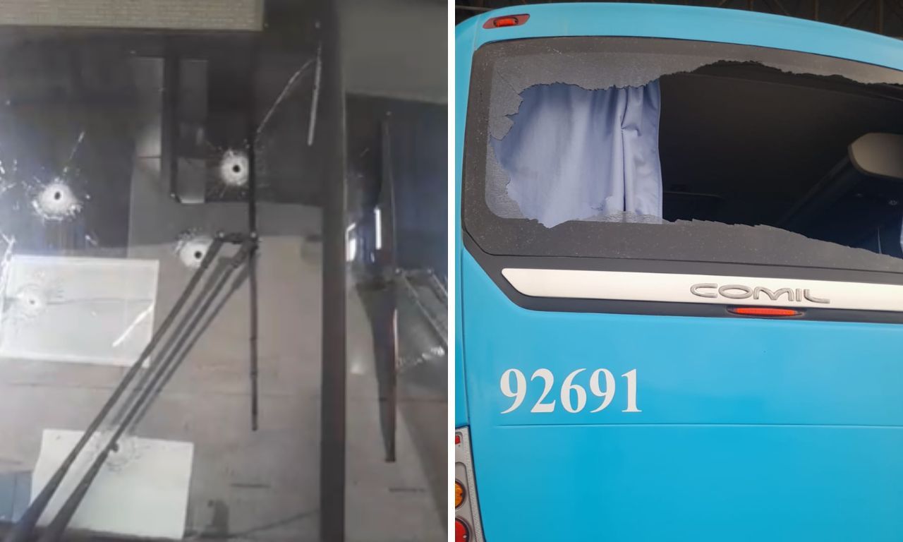 Ataque a tiros em Lauro de Freitas. Foto: Redes sociais