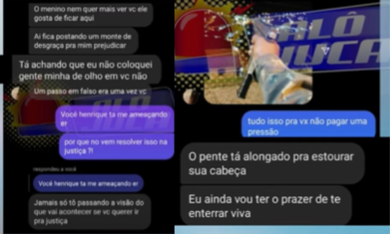 Pai ameaça mãe de ver o filho. Foto: Alô Juca