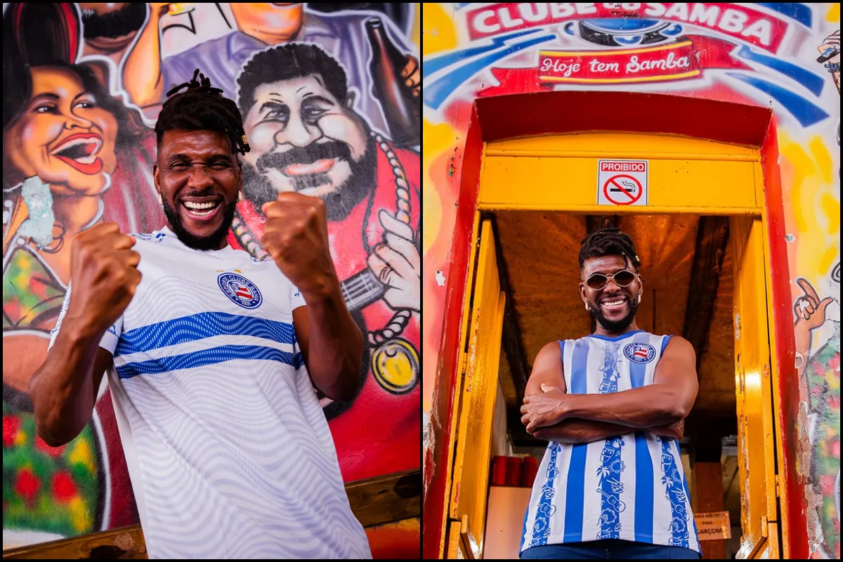 Samba e futebol: Bahia lança camisa especial para o Carnaval