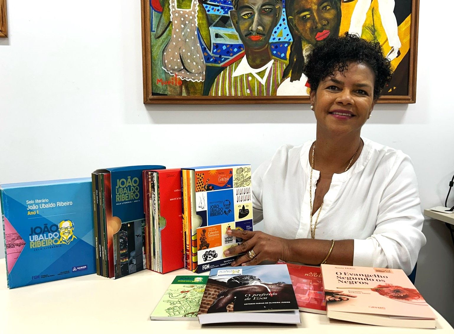 Jane Palma, gerente de Bibliotecas e Promoção do Livro e Leitura da FGM. | Foto: Divulgação